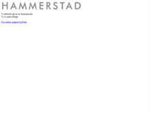 Tablet Screenshot of hammerstad.dk